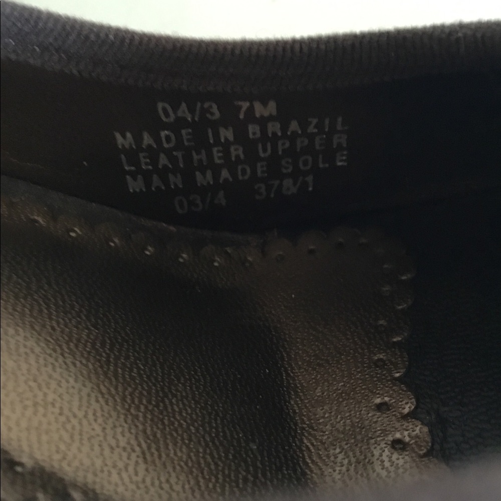 Franco Sarto Leather Peep Toe High Heel Pump - Picture 6 of 8